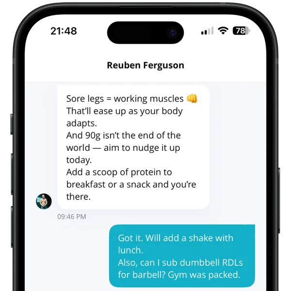 Weekly Check-ins and Support